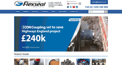 Desktop Screenshot of flexseal.co.uk